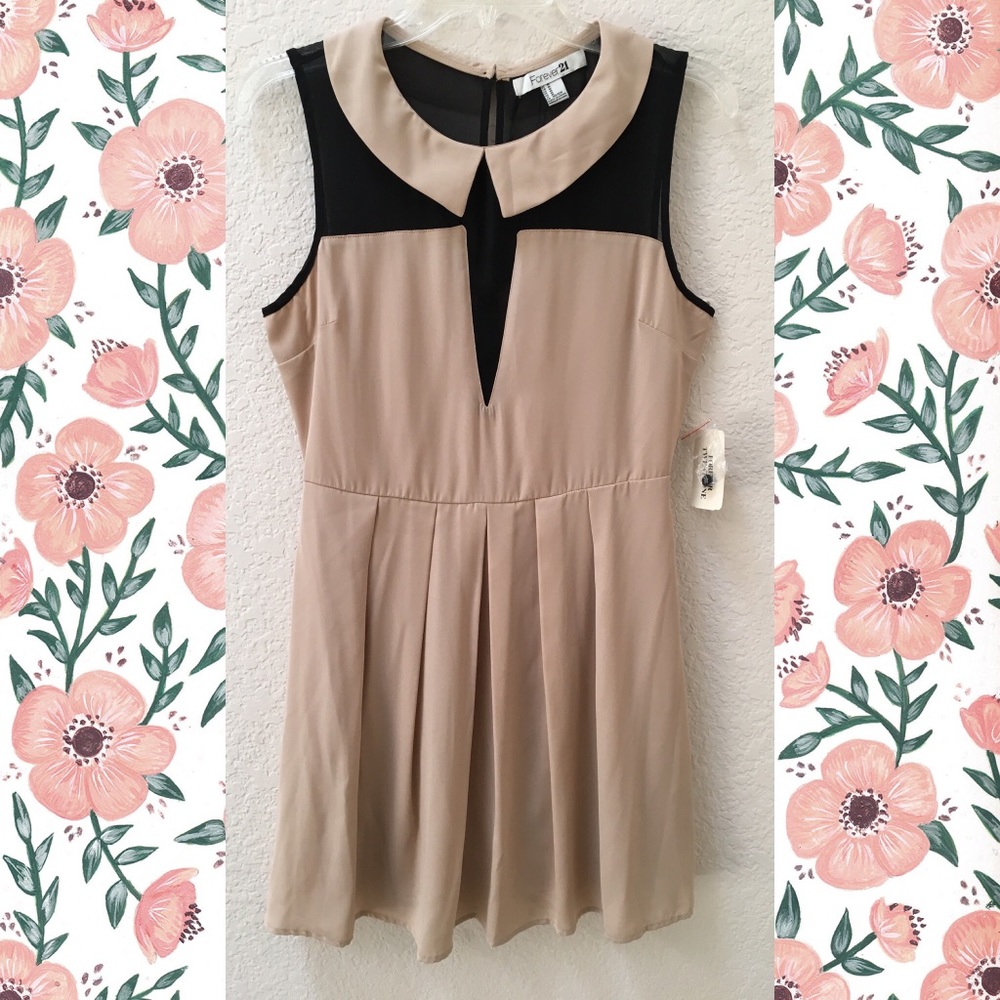 ⚡️2for$20⚡️NWT Nude Pleated Dress